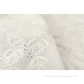 Cotton Embroidery Lace Fabric for Dress or Skirt Shirt